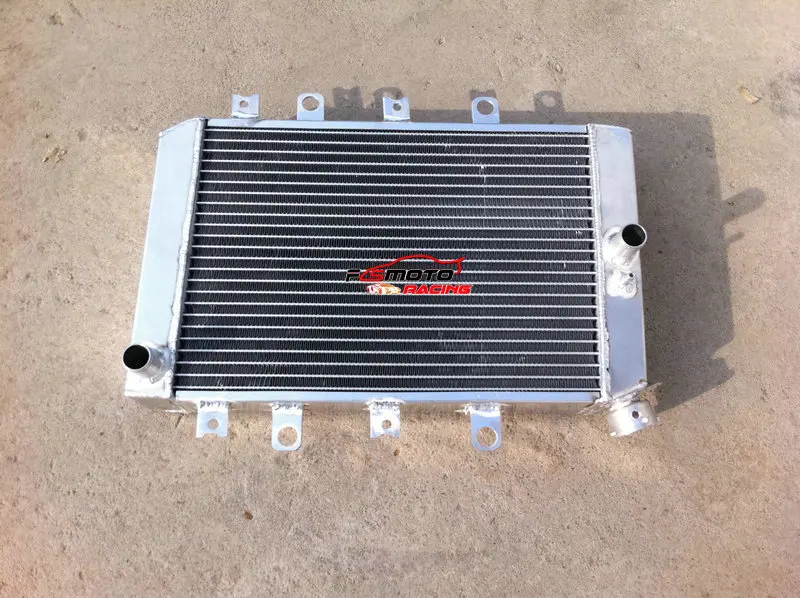 Полный алюминиевый универсальный радиатор 3 ряда для Yamaha ATV Quad Grizzly YFM700/550 07-2011