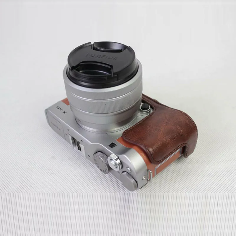 Камера сумка из искусственной кожи чехол для ЖК дисплея с подсветкой Fujifilm Fuji X A7 XA7