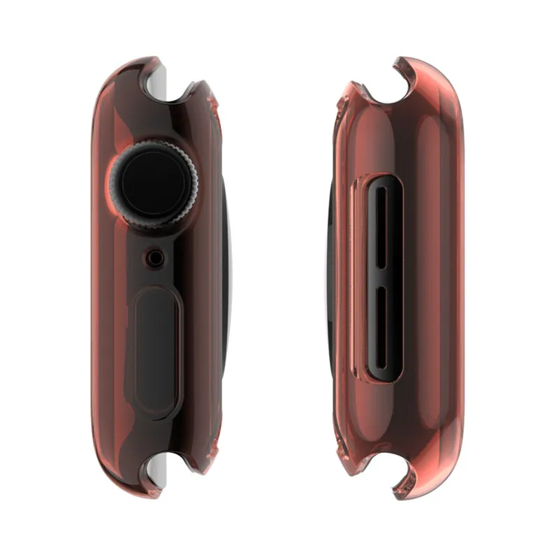 Case cover For Apple Watch 40mm 44mm Screen Protector for iWatch serie 4/5 TPU Cover 360 All-Around slim Smart watch accessories Case cover For Apple Watch 40mm 44mm Screen Protector for iWatch serie 4/5 TPU Cover 360 All-Around slim Smart watch accessories