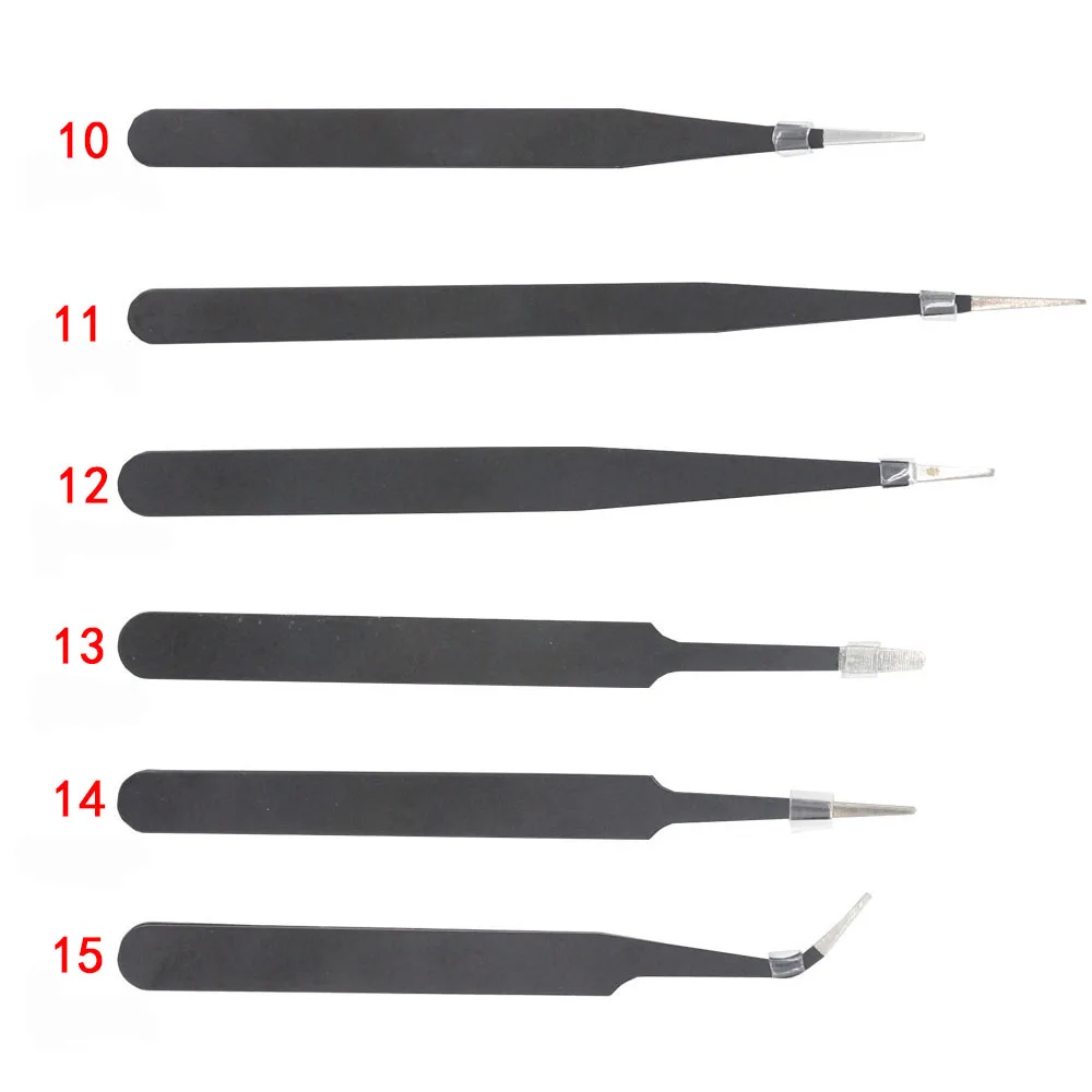 1 шт. Прямой пинцет из нержавеющей стали|Детали инструментов| |