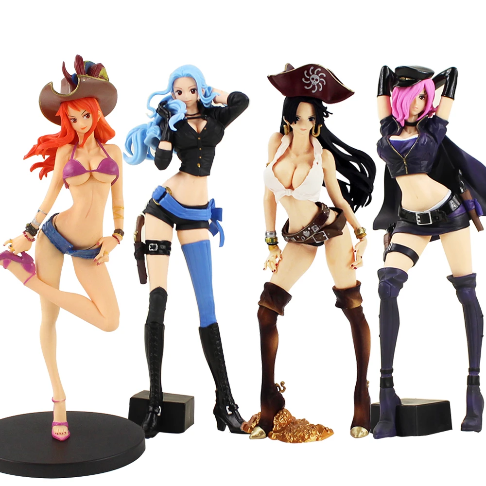 Boa Hancock Nami Vivi Vinsmoke Reiju Robin Action Figure Flag Diamond Ship Hancock Pirate Anime Beauty Model Toys Action Figures Aliexpress