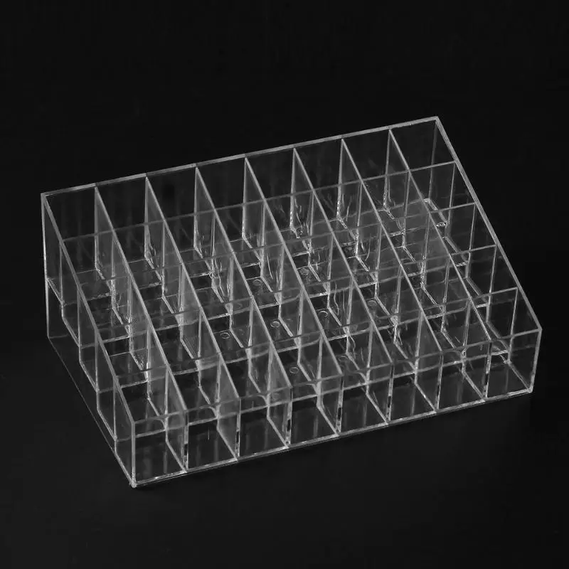 

24 Grid Acrylic Make Up Storage Holder Makeup Organizer Storage Box Cosmetic Box Lipstick Jewelry Box Case Holder Display Stand