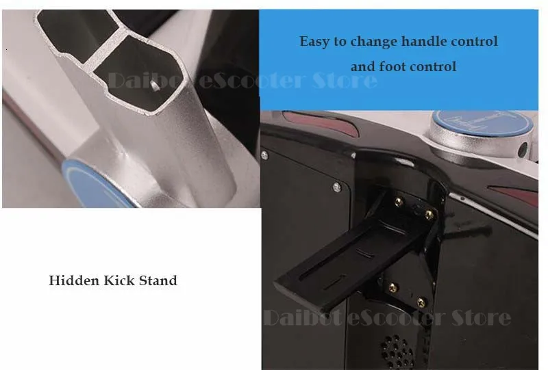 Daibot 2 Wheel Electric Scooter Self Balancing Scooters 10Inch 36V Adult Kid Hoverboard Skateboard With Bluetooth Speaker  (41)