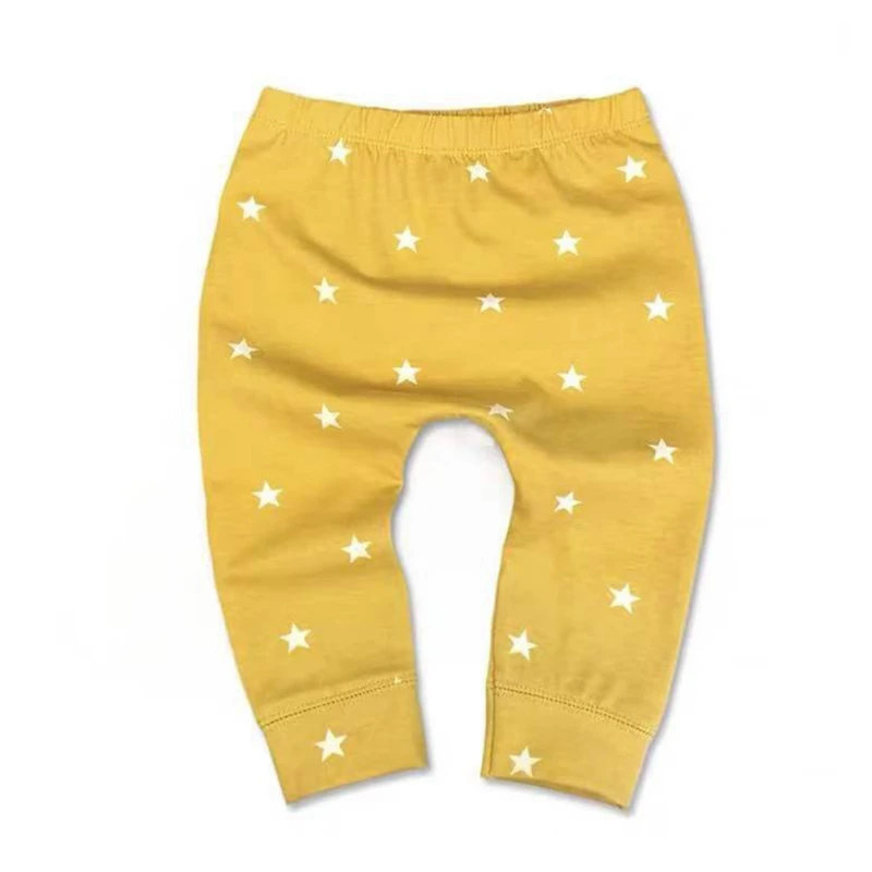 Autumn Cute Baby Pants Boys Girls Pants Children Trousers Cartoon Animal Print Bottoms