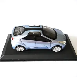 1:38 синий-оттянет заднее колесо hyundai литая под давлением металлическая модели игрушек автомобилей