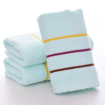 

100% Cotton Embroidered Hand Towel Face Towel Washcloth Travel Sports Towels Bathroom for Adult Protect your skin 34*74cm