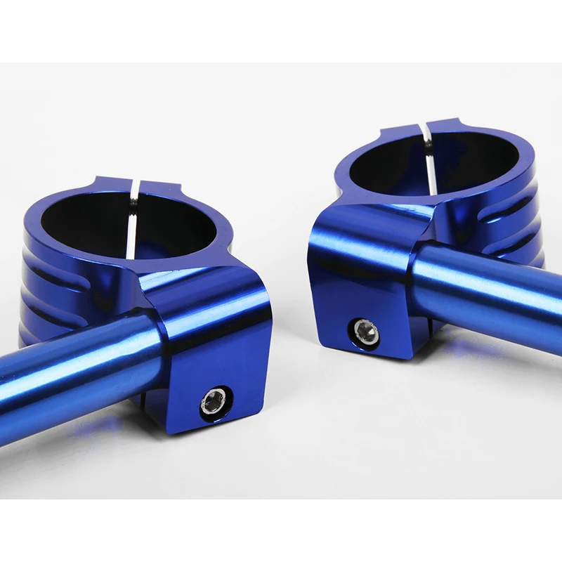 SMOK CNC мотоциклетный руль с приподнятым высоким зажимом Ons 33 35 37 41 43 45 46 48 50 51 53 54 мм зажим Вилка Ручка Бар Moto