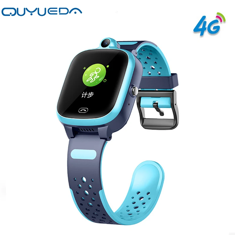 4G Children Telephone Watch Baby Anti-Lost Smart Wristwatch Tracking Device Support SOS Video Calling Waterproof Kids Locator