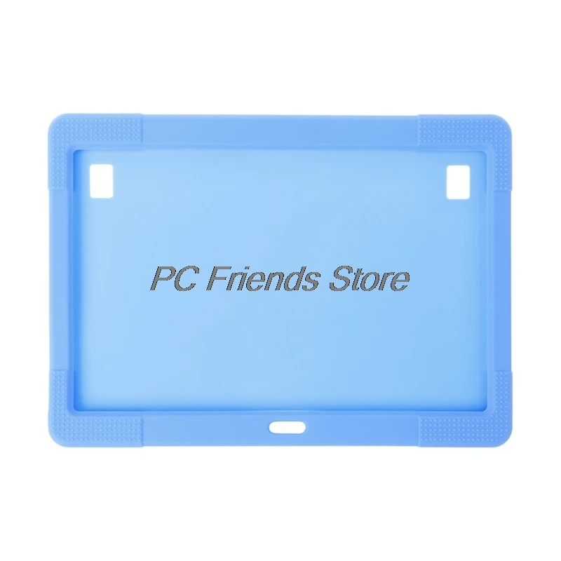 10,1 дюйма Силиконовый чехол для планшета Tab MTK8752 K107 S107 MTK6592 планшет H37E - Цвет: Синий