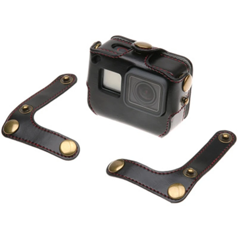 Защитный чехол для Hero 7 6 Black Edition PU кожаный чехол для защиты для Go Pro Hero 7 6 5 Аксессуары для экшн-камеры