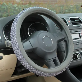 

Auto Car Truck Steering Wheel Cover Universal Four Seasons Protector