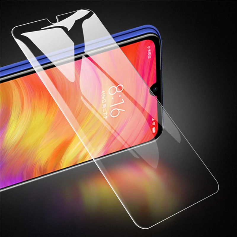 

Fully transparent Screen Protector For Xiaomi Redmi Note 7 6 Pro 7A 6A Screen Protector Anti-Scratch 9H hardness Ultra thin