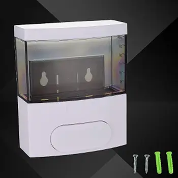 

300ml Manual Soap Dispenser Wall Mounted Liquid Soap Dispenser Plastic Hand Washer Soap Dispenser Pump Shampoo Dispensers Pump