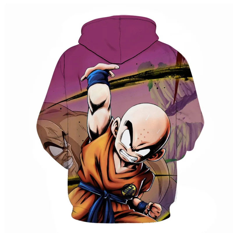 Аниме толстовки Dragon Ball для мужчин и женщин Толстовка 3d Принт толстовки спортивные костюмы осенний пуловер Топы с капюшоном