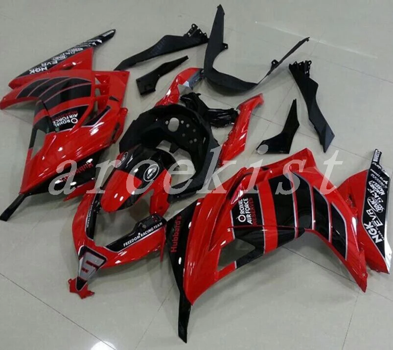 

New ABS Motorcycle Fairings Kit Fit for kawasaki EX300 2013 2014 2015 2016 2017 Ninja300 13 14 15 16 17 Body set Red black
