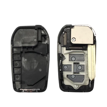 Chiave telecomando per Isuzu aggiornato Flip Remote Key Fob 2 pulsante per Isuzu d-max TOY43 - KEYYOU per Isuzu aggiornato Flip Remote Key Fob 2 pulsante per Isuzu d max TOY43