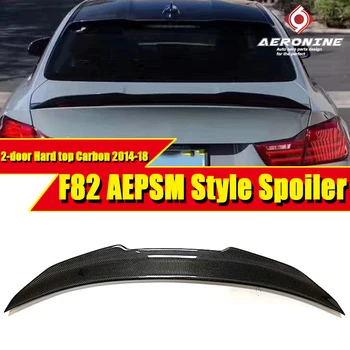 

For BMW F82 M4 PSM Style Convertible Coupe Carbon Fiber Rear Trunk Spoiler Tail Wing 420i 428i 430i Car styling Accessories 14+
