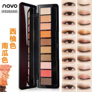 

by ems or dhl 50pcs 10 Colors Shimmer Matte Eye Shadow Makeup Palette Natural Make Up Cosmetics Set With Brush
