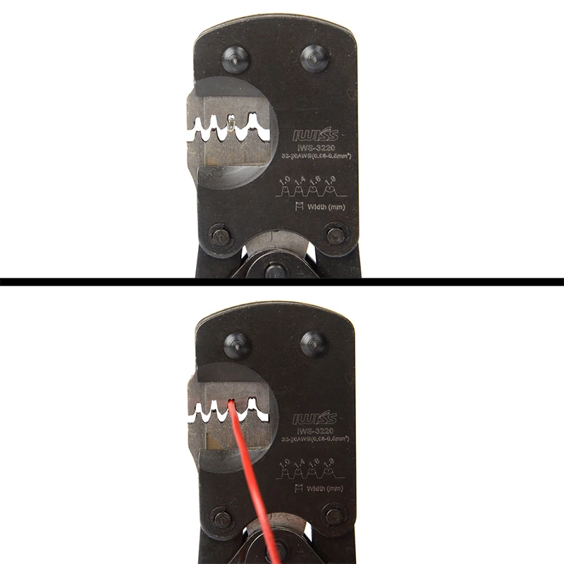Плоскогубцы Micro Connector Pin обжимной инструмент 0 03 мм² 32 20AWG храповый пресс для D Sub