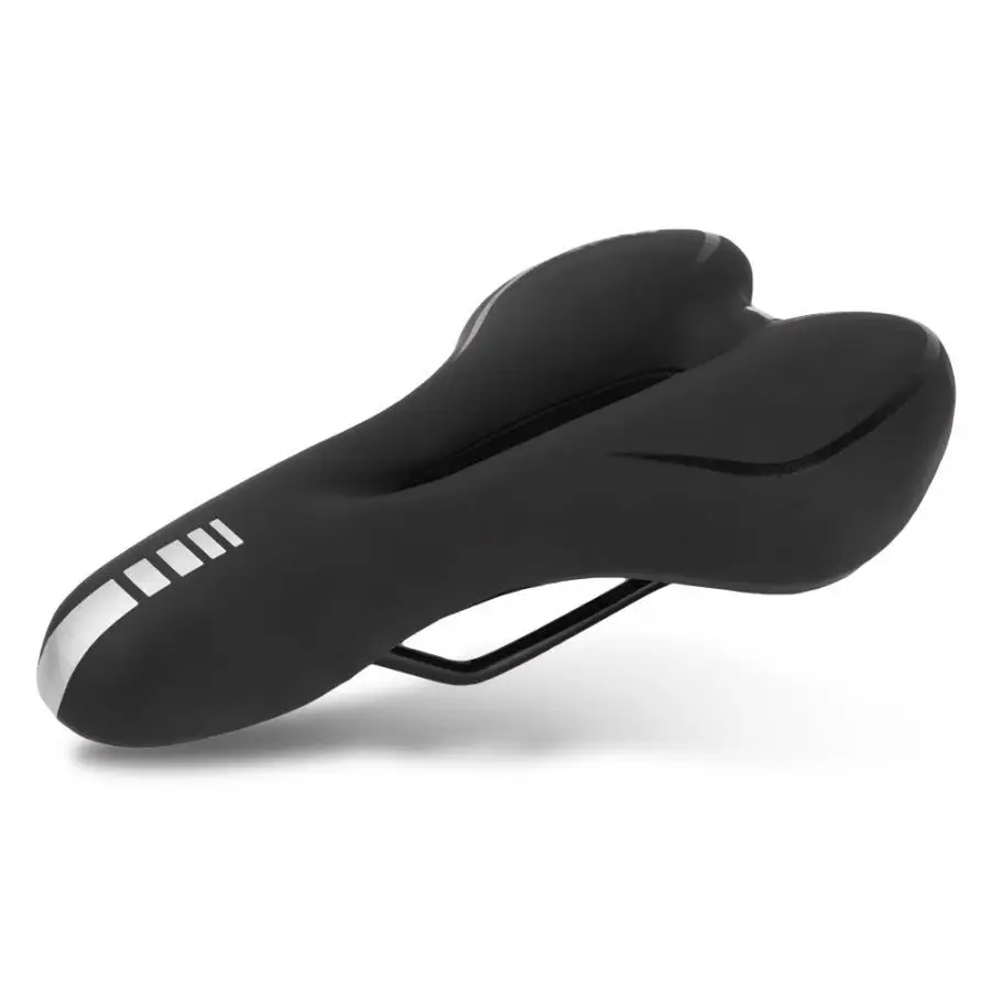 

Bicycle Saddle Mountain Bike Seat Soft Comfortable Shockproof Saddle Hollow Out Design Bike Front Seat Mat Bicycle Parts