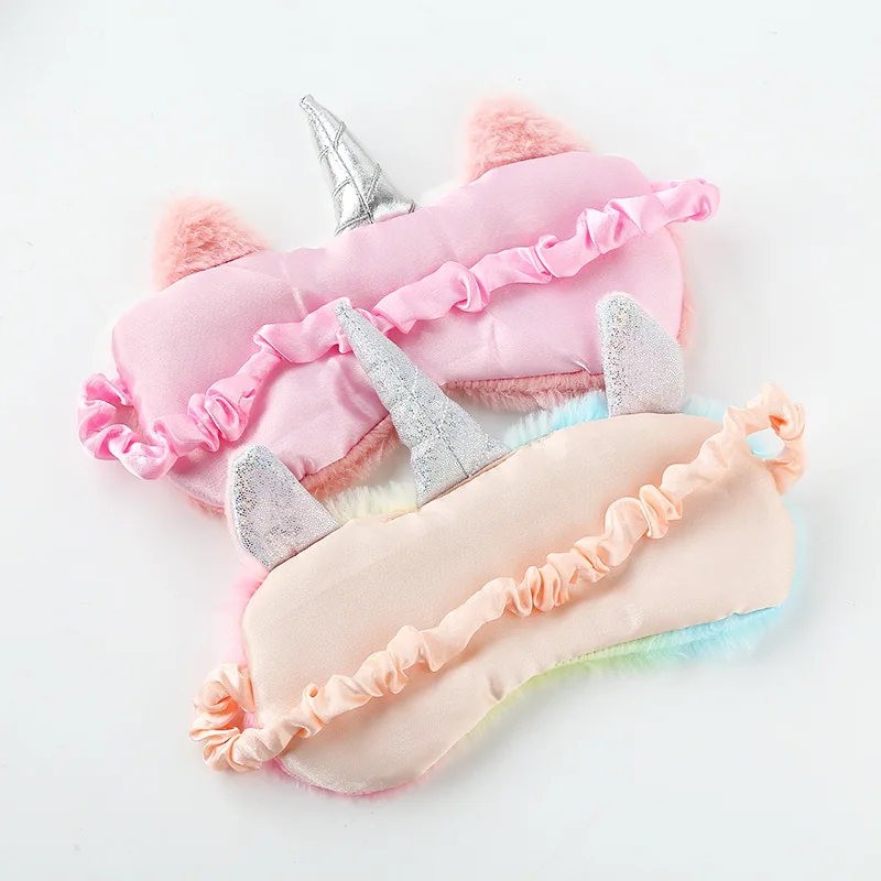 1pc-New-Unicorn-Eye-Mask-Cartoon-Sleeping-Mask-Plush-Eye-Shade-Cover-Eyeshade-Suitable-For-Travel (3)