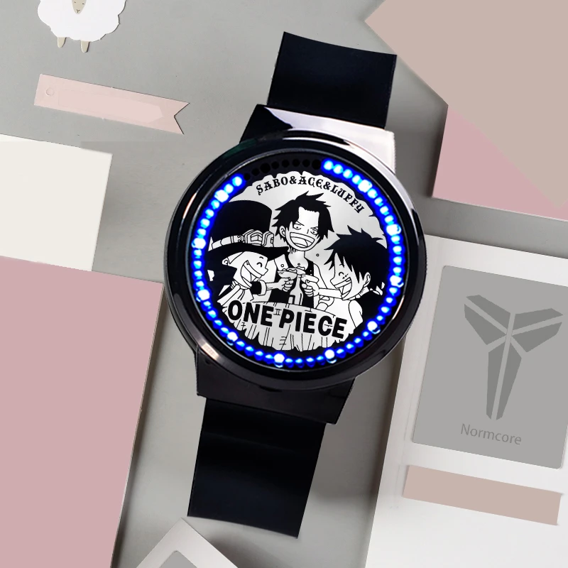 アニメ時計の猿 D ルフィゾロサンジ ソップルアー シンプル ファッショナブル 学生向け クリエイティブ Aliexpress