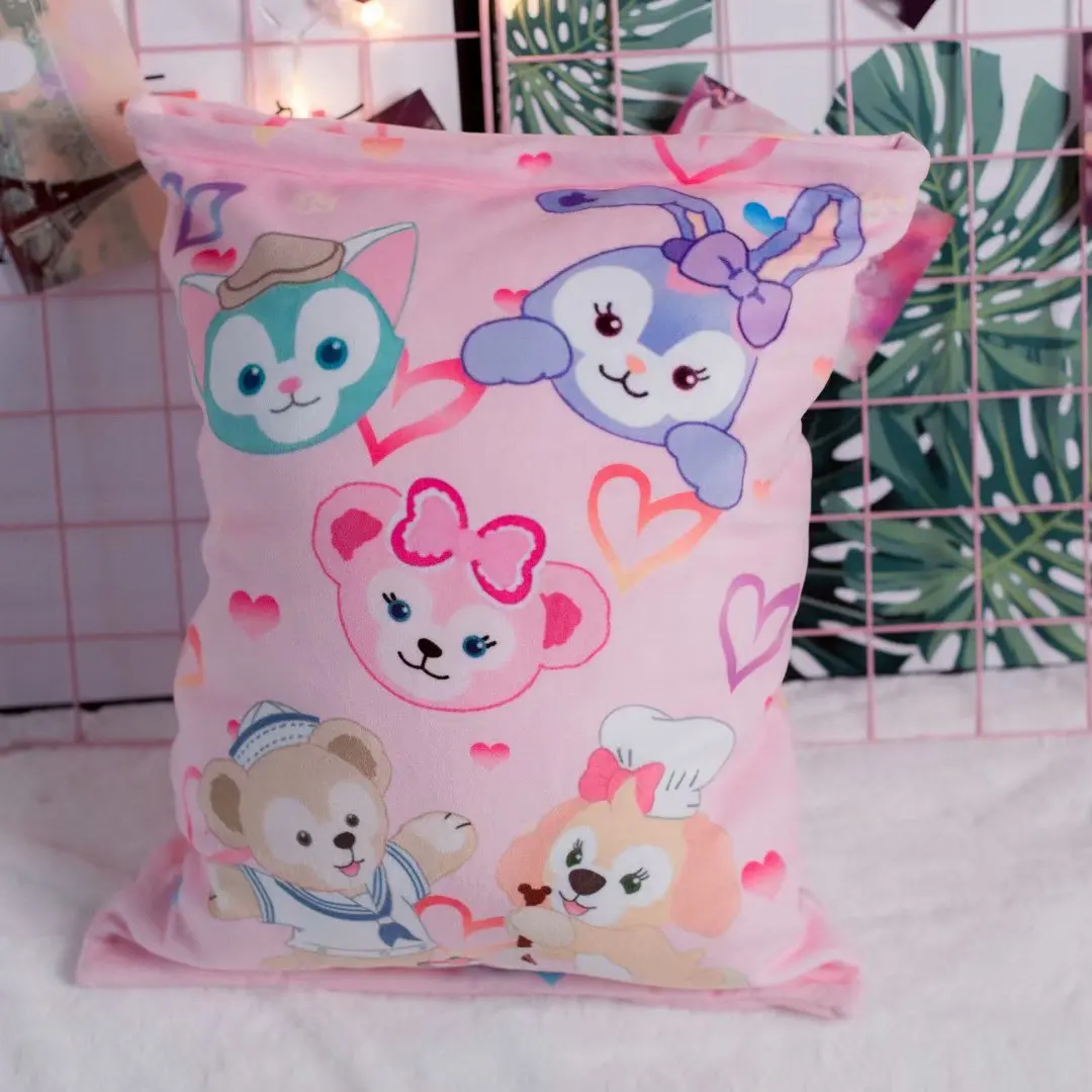 Большой мешок закуски подушки медведи Duffy и shelliemay ba lei tu Детские Женские подарок на день рождения плюшевые игрушки