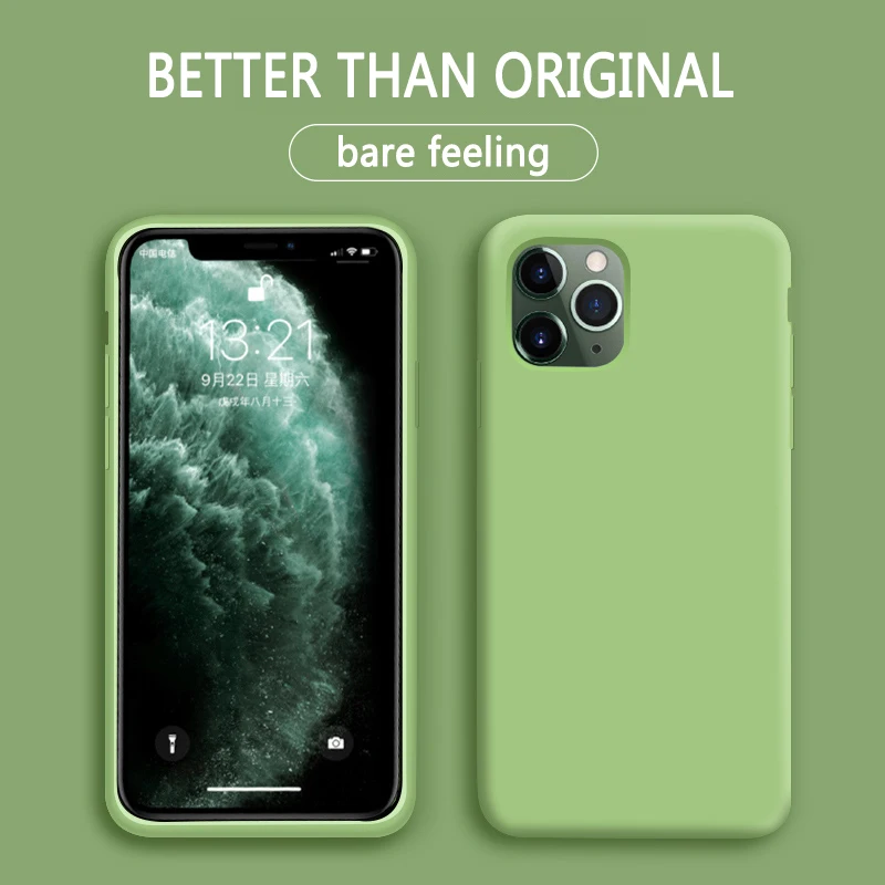 Роскошный силиконовый чехол для телефона iPhone 11 pro XS MAX X XR Apple 7 8 6 6S Plus без логотипа |