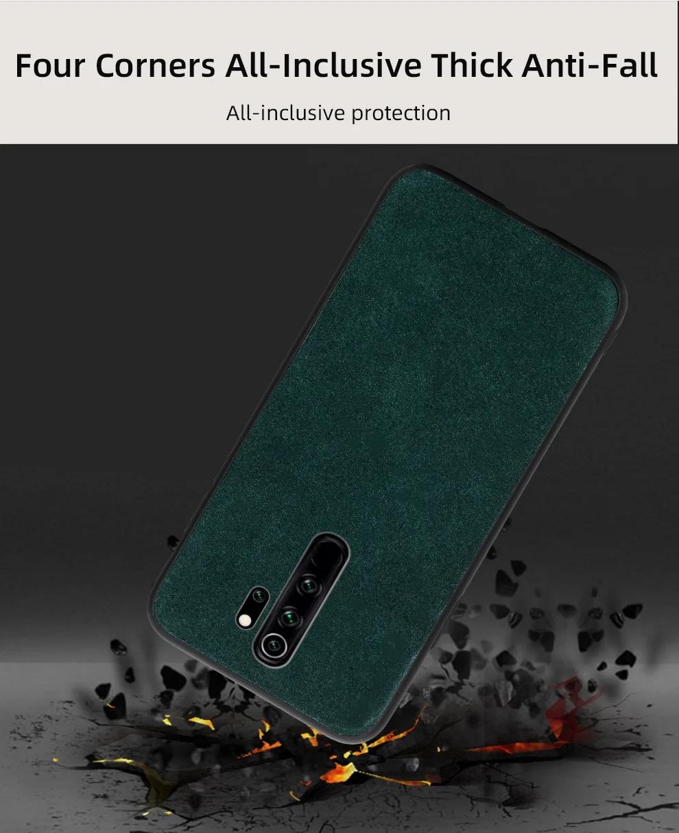 Чехол для телефона из натуральной коровьей замши для Xio mi Red mi Note 8 7 Pro Note 8T чехол для Xiaomi mi A3 A2 8 9 Lite 9T Note 10 Pro