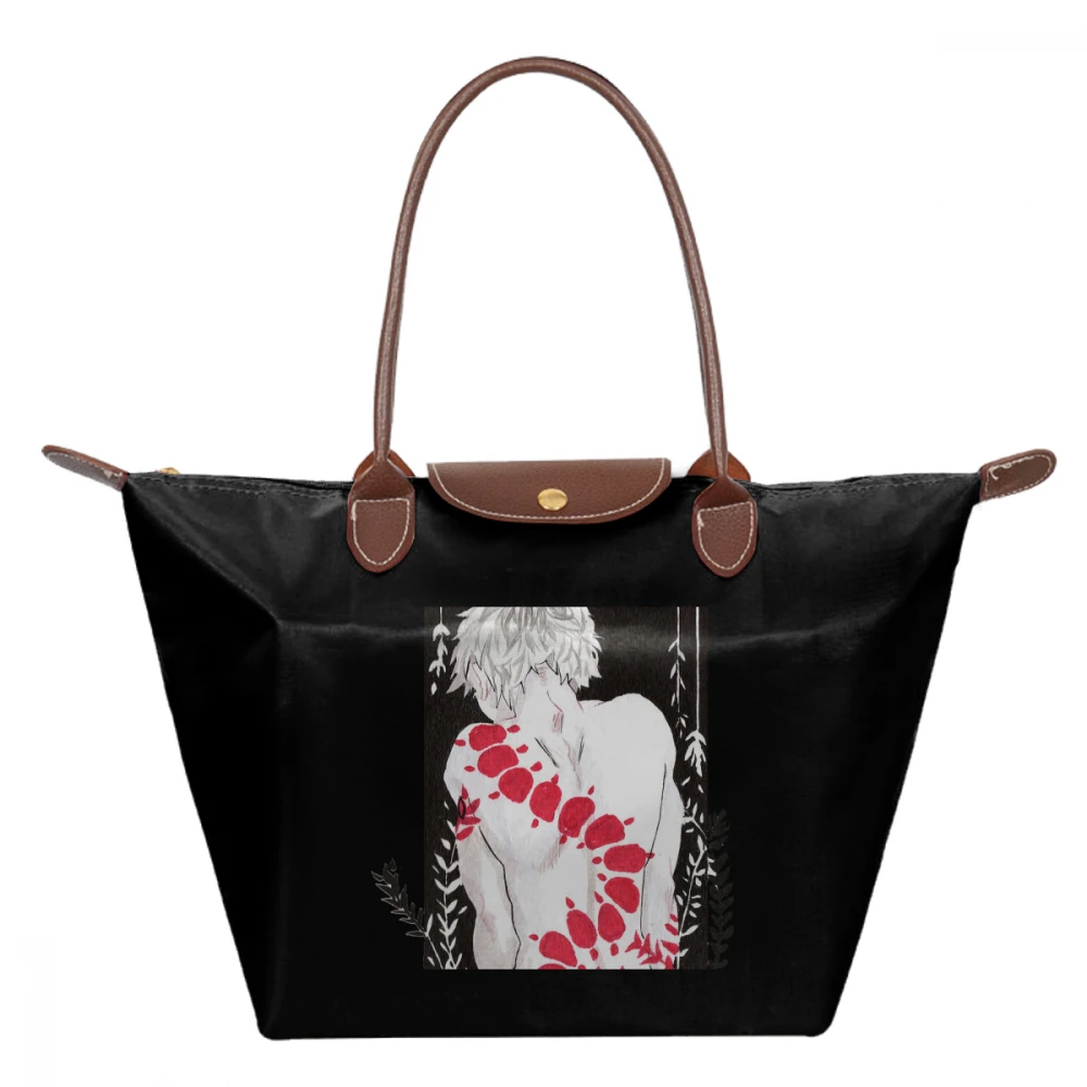 

Tokyo Ghoul Handbag Centipide And Haise Top-handle Bags Teen High quality Women Tote Bag Trendy Print Oversized hobo Handbags