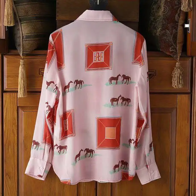 AH11888, модные женские блузки и рубашки,, Подиумные, Роскошные, известный бренд, Европейский дизайн, вечерние, стильная женская одежда
