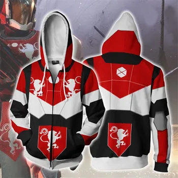 

2019 New Men Hoodies Cosplay Game Destiny 2 Hoodies 3D Printed Casual Tracksuit 3D Printed Coat Sportswear Sweatshirts S-5XL