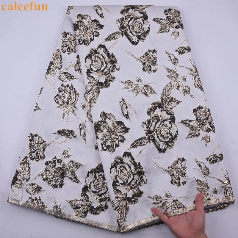 

Brocade Lace Fabric 2021High Quality Lace Bridal French Tulle Lace Fabric For Wedding Dress Nigerian Jacquard Lace Fabrics Y2171
