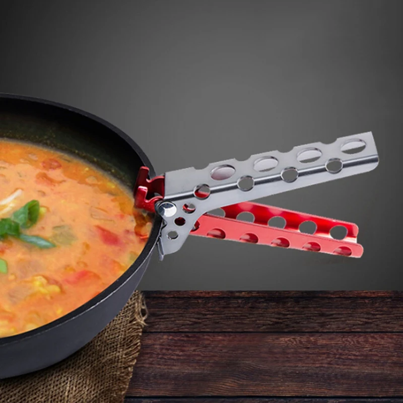 1PCS Ȩ ķ Anti-Scald Pot Bowl   ׸ ⱸ 丮 ũ  Ȧ ĳ ڵ Ŭ Ŭ 2020 New