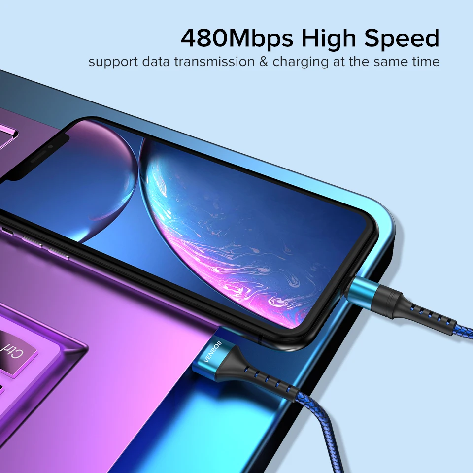1 м 2 м type C USB Cabe 5A супер зарядка Kable для huawei Honor mate 20 P30 P20 Pro QC3.0 Быстрая зарядка USBC шнур нейлоновый провод для передачи данных
