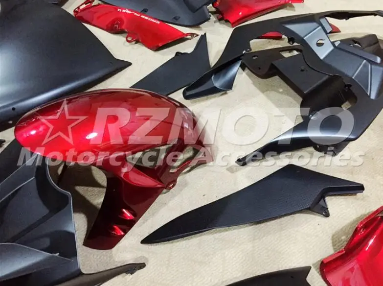 4 подарки ABS литья под давлением Обтекатели комплект подходит для YAMAHA YZF-R1 2013 12 13 14 R1 обтекатель набор на заказ красный черный матовый