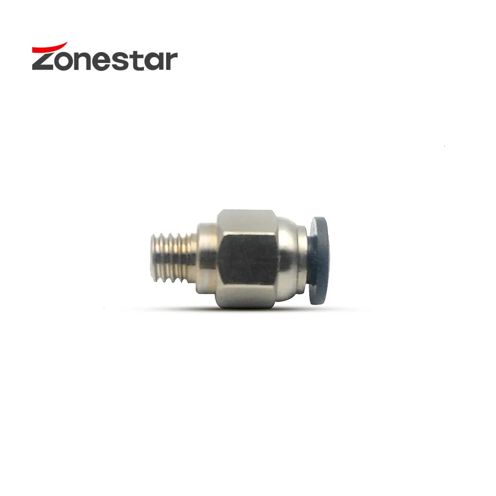 ZONESTAR 3D Принтера E3D V6 j глава PC4 01 Пневматический Разъемы 1.75 мм PTFE Трубки быстрой