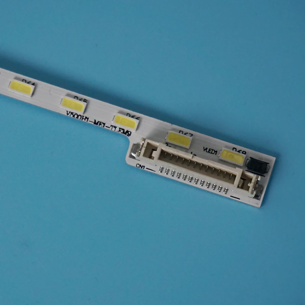 V500H1 ME1 TLEM9 новый для Toshiba 50L2400U V500HJ1 LED Подсветка бар 68LED 623 мм|Компьютерные кабели и