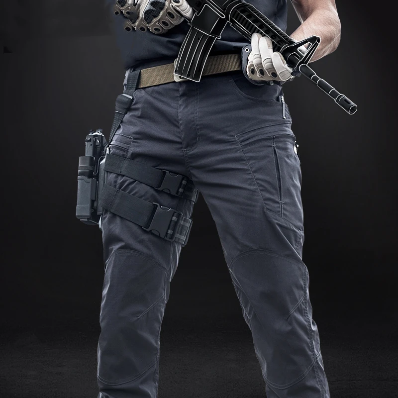 

Tactical Pants Men 's Army Fans Multi Pocket Leisure Outdoor Pants overalls Training Field Camping Military Style pants