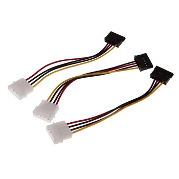 

3pcs IDE to Serial ATA SATA Hard Drive Power Adapter Cable IDE to SATA Power Cable extenders wholesale for hard drives & CD ROM