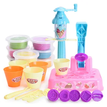 

Simulation Ice Cream Machine Toys Set for Children Girl Pretend Play Pretend Kitchenware Educational Cooking Toys Developmental