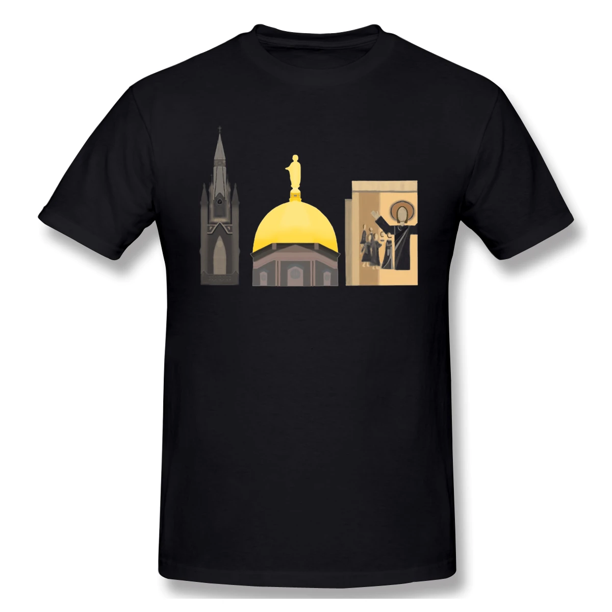 

Man Notre Dame Skyline I Love Skyline,City, Cityscape, Netherlands travel Graphic Funny shirt