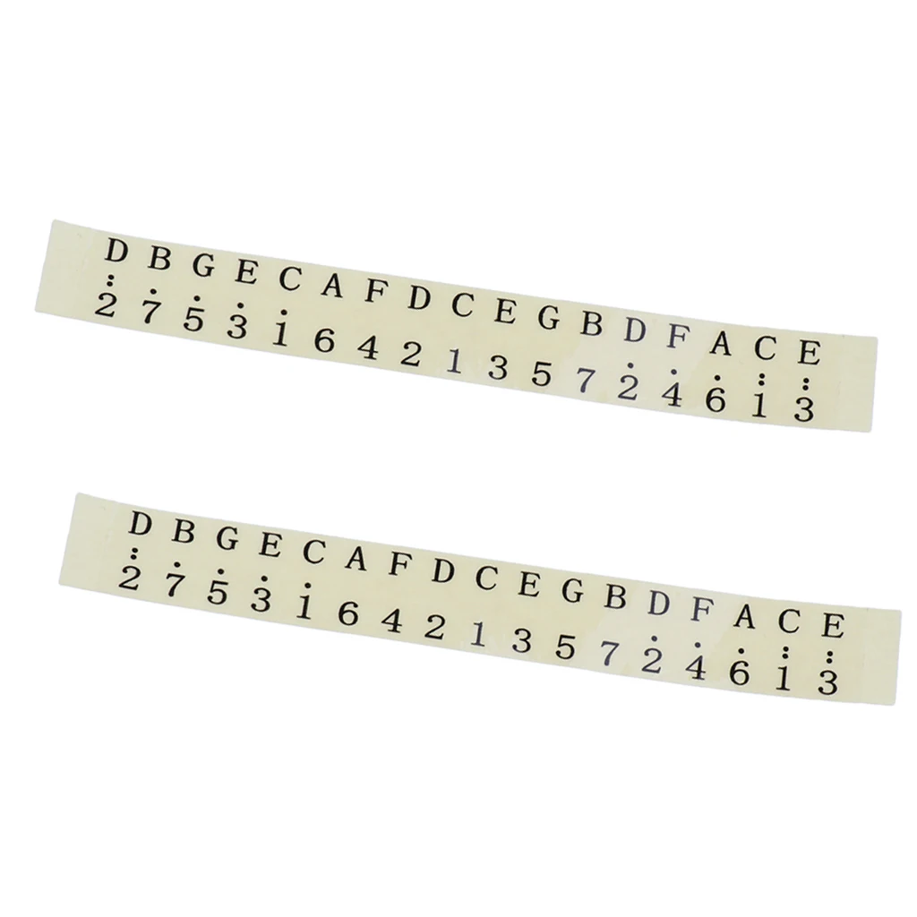 2x 17 Key Kalimba Scale Key Stickers for Beginner Learner Kalimba Accs 2x 17 Key Kalimba Scale Key Stickers for Beginner Learner Kalimba Accs