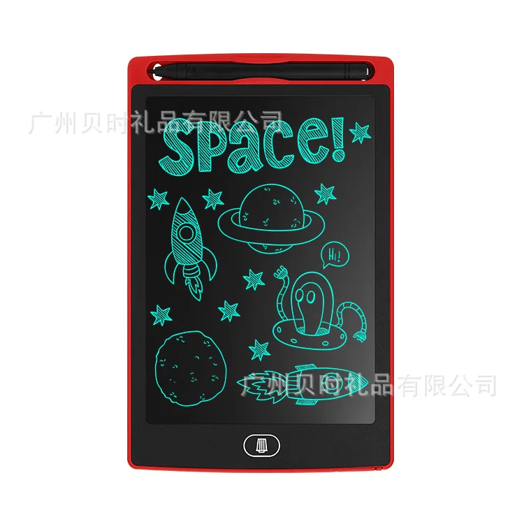 

New Style Liquid Crystal Electronic Tablet LED Baby Early Childhood Educational Painted Graffiti Calculation Locking Color Word