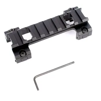 

20MM Long Scope Higher Base Mount Rail Adapter for MP5 Airsoft Scope Gun Accessories for Hunting Parts
