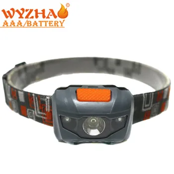 

Accent light 3 LED 4 Modes Mini Headlamp Outdoor Headlight Waterproof Flash Head Lamp Torch Lantern For Hunting,Use AAA Battery
