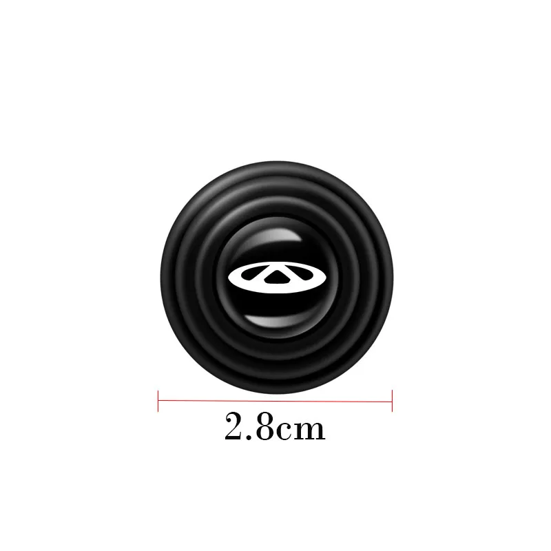 4Pcs New Car Door Buffer Cushion Pad Mat Switch Shock Absorption Cushion Stickers for Toyota Celica Cruiser 2021 Car Accessories