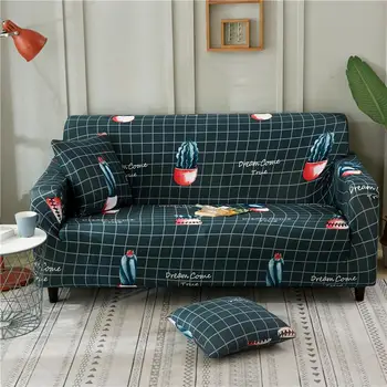 

39 1 pcs Cactus Slipcovers Sofa Covers Elastic All-inclusive Polyester Stretch Couch Cover Sofa Towel Sofa Cushion39
