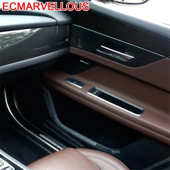 شراءInterieur ملصق اكسسوارات السيارات السيارات الديكور الداخلي مقبض الباب والعتاد مركز وحدة التحكم نظام لوحة القيادة ل جاكوار XF XFL