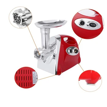 

Free Meat Grinder Electric Meat Slicer Machine 800W Max Multifunctional Food Processor for Sausage Making Filling Garlic Cutter